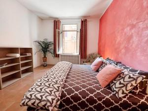 Giường trong phòng chung tại Venecia es amor