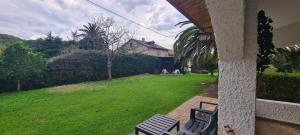 A garden outside Villa La Finca