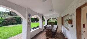 A garden outside Villa La Finca
