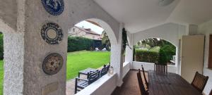 A garden outside Villa La Finca