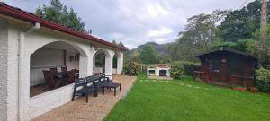 A garden outside Villa La Finca