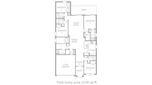 a floor plan of a house at Oasis at Solterra - 5 bed family resort pool home in Davenport