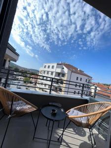 Balkón nebo terasa v ubytování Perla Lux 2 Apartments + 36 fotografií