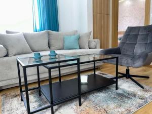 Posezení v ubytování Perla Lux 2 Apartments
