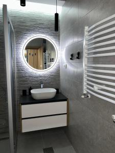 Koupelna v ubytování Perla Lux 2 Apartments