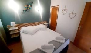 Postel nebo postele na pokoji v ubytování Anchoveta