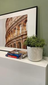 TV a/nebo společenská místnost v ubytování 633 APPIA DESIGN ROOM