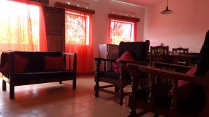 Istumisnurk majutusasutuses Villa CALI Napa