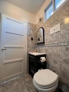 Phòng tắm tại Infinito Grupo Cabaña La Triada