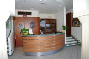 Lobby alebo recepcia v ubytovaní Hotel Villa Belvedere