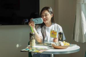 Pijača v nastanitvi TimeTerminal Hotel Daejeon 1st by Aank