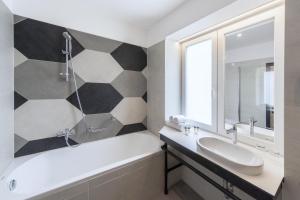 Vannituba majutusasutuses The Loop Hotel