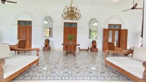 A seating area at Griya Asih