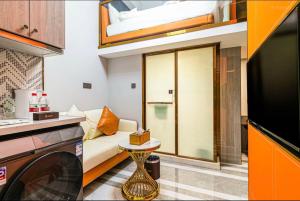 Кухня или мини-кухня в Yunga Yee Tsui Apartments云嘉倚翠公寓
