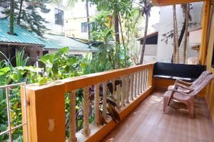 Balkon ili terasa u objektu Altrude Villa Guest House Near Candolim Beach