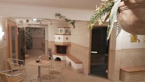 Posezení v ubytování Hotel-Pension Flechsig