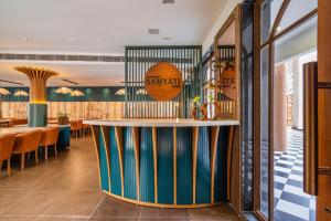 Roadies Rostel - Best Adventure Resort in Ahmedabad餐厅或其他用餐的地方