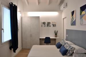 Letto o letti in una camera di B&B Case Bianche