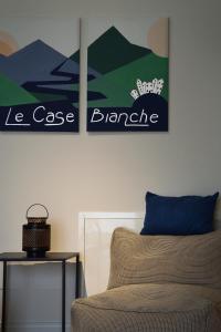 Area soggiorno di B&B Case Bianche
