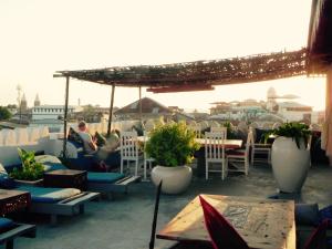 Area soggiorno di The Swahili House
