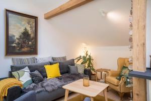 Posezení v ubytování Haus Wiesenruhe
