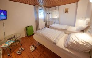 Postel nebo postele na pokoji v ubytování Ferienwohnung Sophia - FeWo Sophia