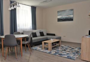 Posezení v ubytování Ózon Apartman