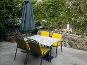 Vonkajšia záhrada v ubytovaní Guest House Violeta