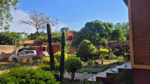 Jardín al aire libre en Quest