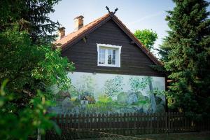 Κήπος έξω από το Spreewaldferienwohnungen Stein - Ferienhaus Greschow