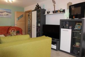 Televízia a/alebo spoločenská miestnosť v ubytovaní Relax Home ®Rajna®