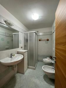 Kúpeľňa v ubytovaní Agritur Maso Forcola