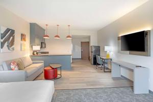 Posezení v ubytování Comfort Suites