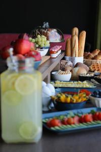 אפשרויות ארוחת הבוקר המוצעות לאורחים ב-VISIONAPARTMENTS Glattbrugg