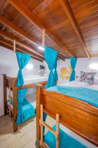 Letto o letti in una camera di Spring Hostel