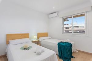 Posteľ alebo postele v izbe v ubytovaní Apartment Turmalina Front - Plusholidays