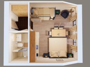 Plán poschodí v ubytovaní Apartment Arnoltice 7 by Interhome