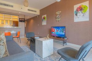 TV a/nebo společenská místnost v ubytování Bellavista - Grande - 2 BR - Boulevard Central