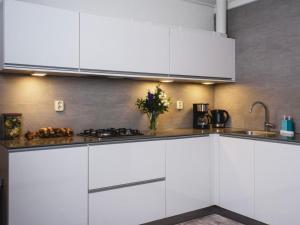 Kuchyň nebo kuchyňský kout v ubytování Apartment Delfzijl by Interhome