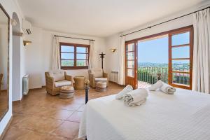 Cama o camas de una habitación en Finca Pujolet 37 fotos más