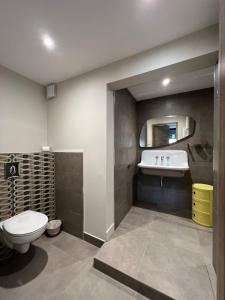 Koupelna v ubytování Le Petit Hôtel de Pianottoli-Caldarello