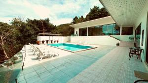 Casa con patio con piscina en 3 Bedroom Sea View Villa Poppy SDV343-By Samui Dream Villas, en Koh Samui 