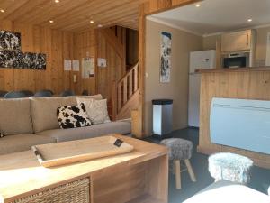 Chalet Barcelonnette的休息区