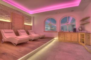 Istumisnurk majutusasutuses Hotel Residence Rose