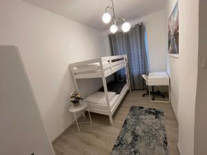 Ένα ή περισσότερα κρεβάτια σε δωμάτιο στο Full Apartment in Hamburg-Mitte