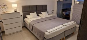 Posteľ alebo postele v izbe v ubytovaní Willa Dobryłko II -Apartamenty