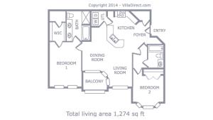 a floor plan of a house at Disney's Den - Closer to all the fun! in Davenport