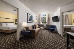 เตียงในห้องที่ Residence Inn by Marriott Anaheim Resort Area/Garden Grove +31 ภาพ