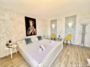 Postel nebo postele na pokoji v ubytování VH CostaBlanca - VANILLA