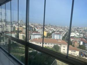 Vue générale sur Beylikdüzü ou vue de la ville depuis l'appartement
